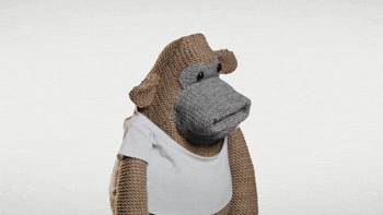 Monkey Got Angry Says Hmph GIF