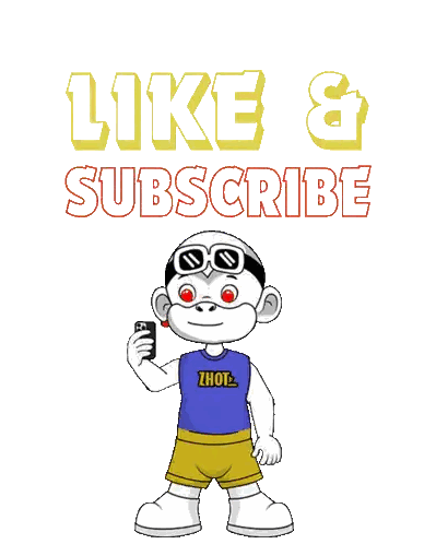 Monkey Holding Lighter Like & Subscribe