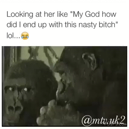 Monkey Nasty Meme GIF