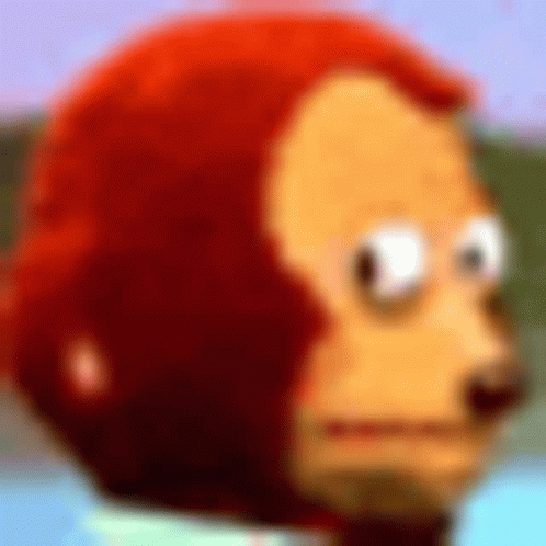 Monkey Side Eye Mmm GIF