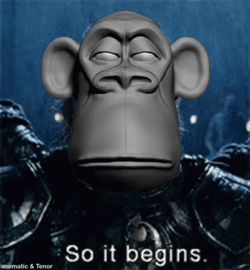 Monkey So It Begins GIF