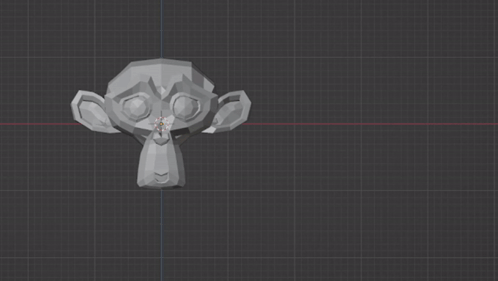 Monkey Spinning 3d Animation GIF