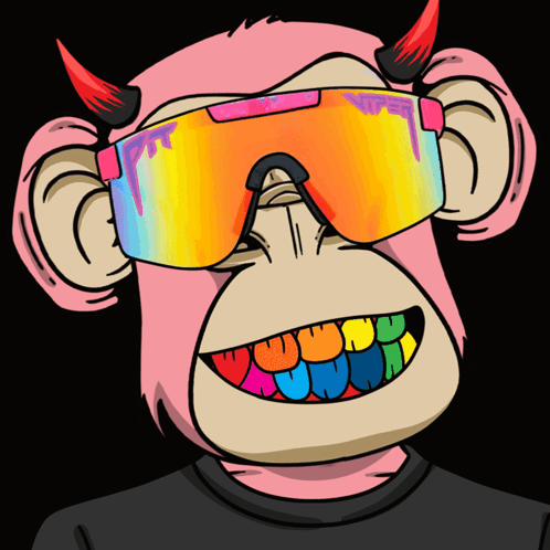 Monkey Wearing Viper Goggles
