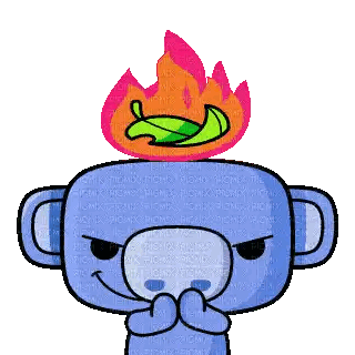 Monkey with Burning Banana