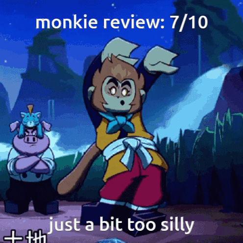 Monkie Review 7/10 Too Silly + TTM GIF