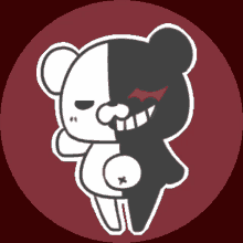 Monokuma Cute Sticker GIF