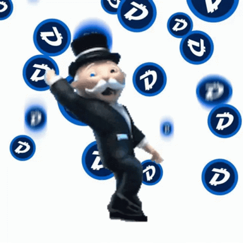 Monopoly Dancing Hip Hip Hooray GIF