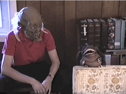Monster And Critters Talking GIF