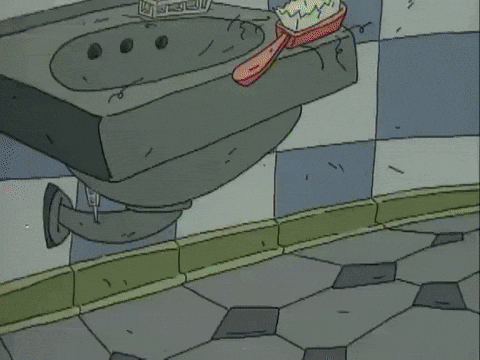 Monster Got Inside The House Eating GIF