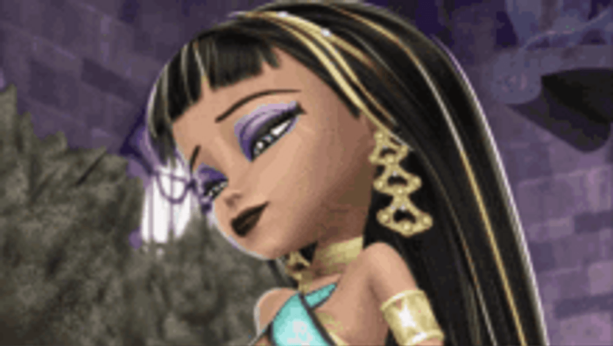 Monster High Cleo Denile Sassy Pose GIF