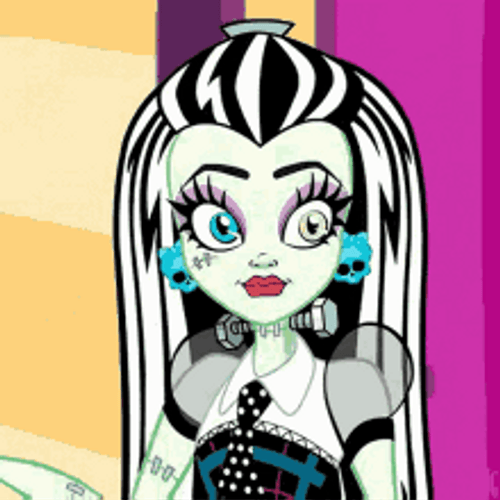Monster High Frankie Stein Thumbs Up Happy GIF