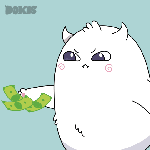 Monster Holding Money Shut Up Take My Money
