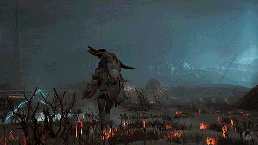 Monster Hunter Lightning Strike GIF