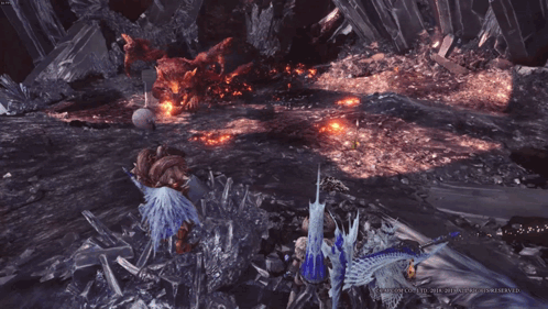 Monster Hunter Video Game Screenshot