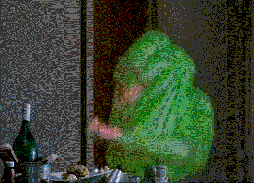 Monster In House Eating Food GIF