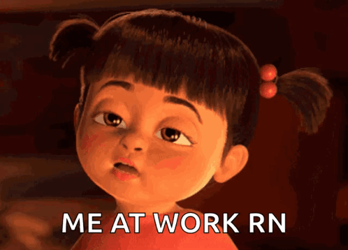 Monster Inc Character Saying Me Right Now