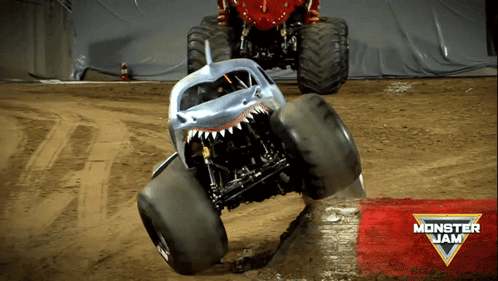 Monster Jam Shark Monster Truck Advertisement