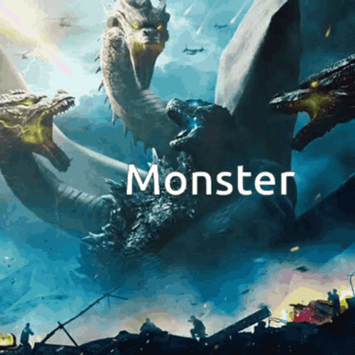 Monster King Ghidorah GIF