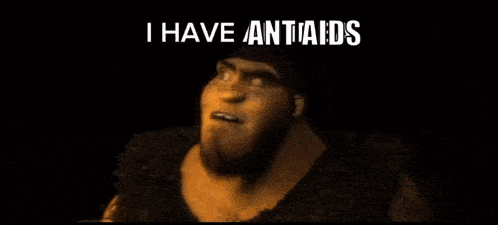 Monster Saying I Have Antiaids GIF