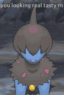 Monster Saying You Looking Real Tasty