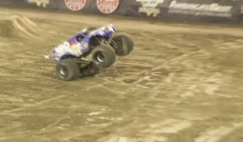 Monster Truck 360 Flip GIF