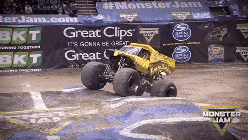 Monster Truck Driving at Monster Jam