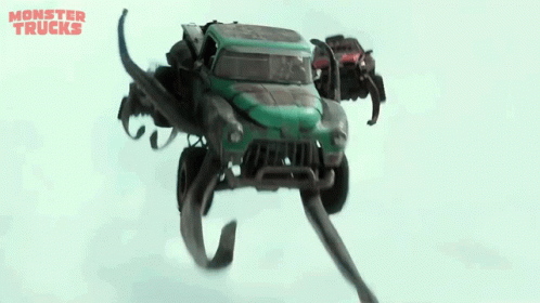 Monster Truck With Tentacles GIF