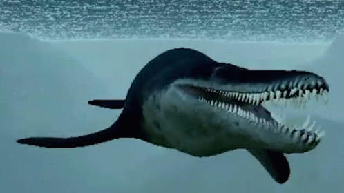 Monster Tylosaurus Mosasaurus GIF