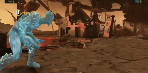 Monster with 3 Hits in Video Game