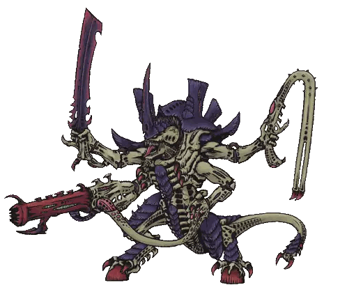 Monster with Gun and Sword