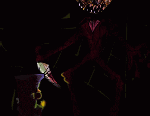 Monster With Number 13 on Hat