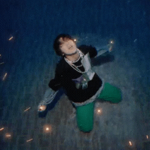 Monster With Open Mouth In Dark Room GIF
