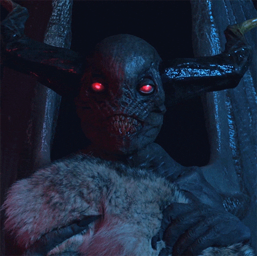 Monster With Red Eyes Evil Tv Series GIF