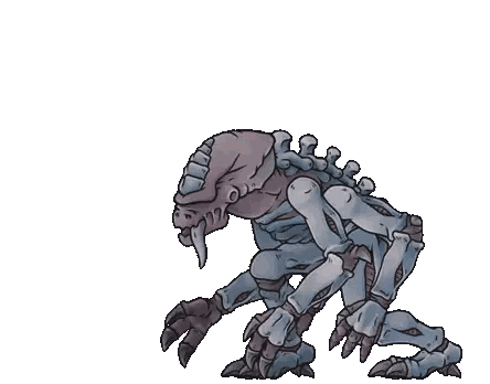 Monster With Sharp Claws