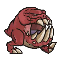 Monster With Sharp Teeth