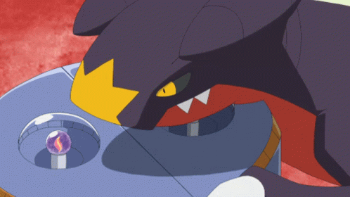 Monster With Yellow Crown GIF