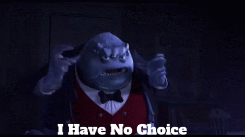 Monsters Inc Henry Waternoose I Have No Choice GIF