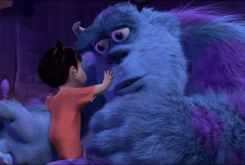 Monsters Inc Hug GIF