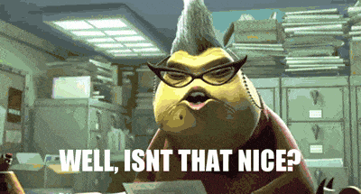 Monsters Inc Roz Well Isn't Thats Nice GIF