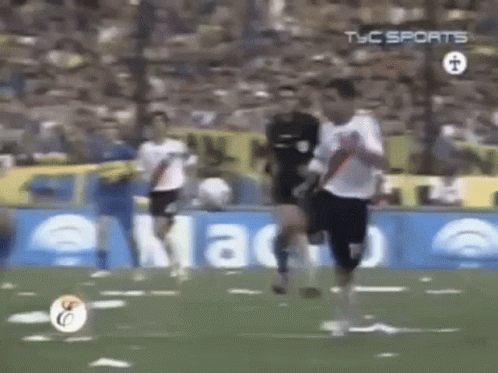 Montenegro Football Accident GIF