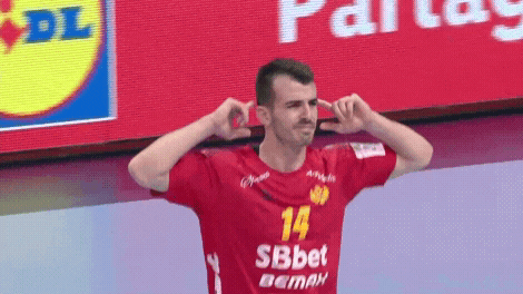 Montenegro Victory Handball GIF