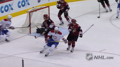 Montreal Canadiens Sword Sheathe Score GIF