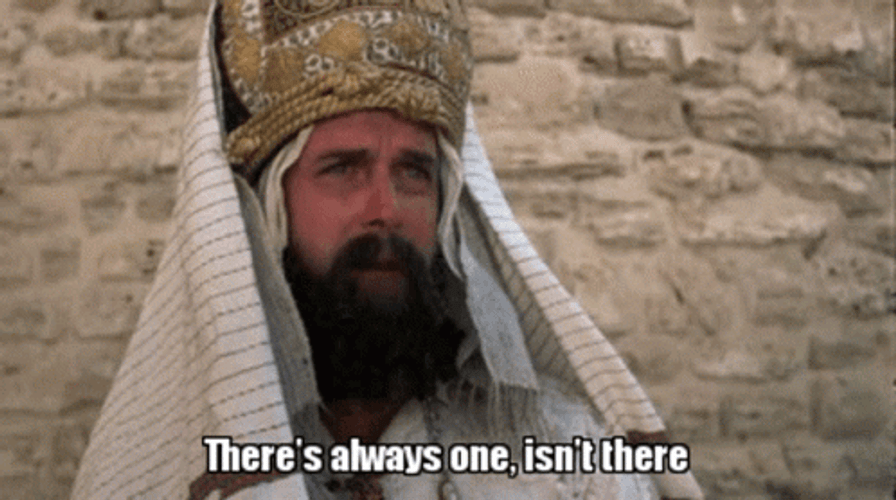 Monty Python Black Knight John Cleese GIF