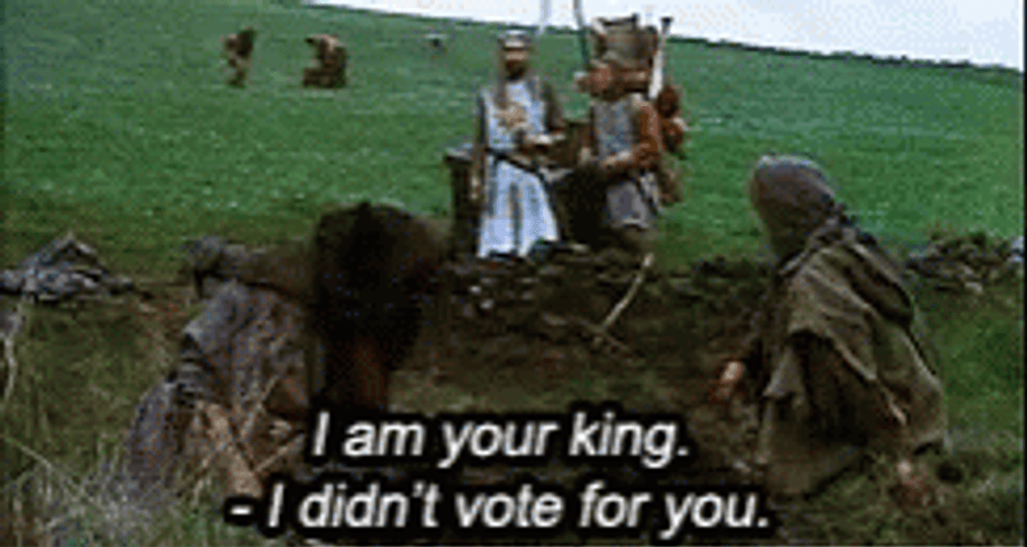 Monty Python King Arthur GIF