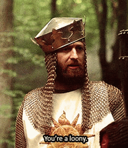 Monty Python King William III GIF