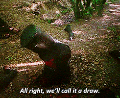 Monty Python Run Away Call It A Draw GIF