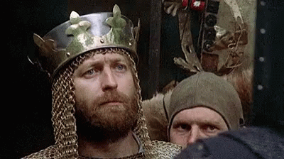 Monty Python Run Away You Make Me Sad GIF