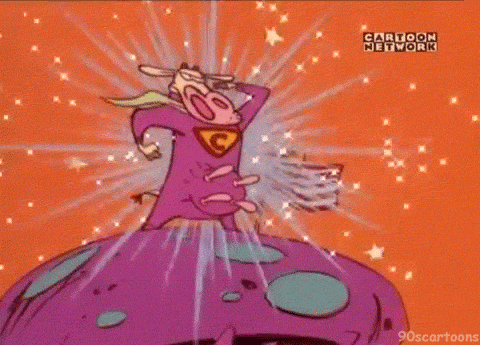 Moo Cow And Chicken GIF