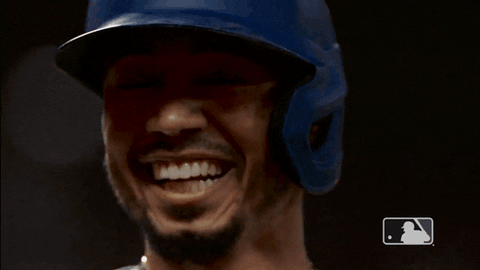 Mookie Betts Big Chuckle GIF