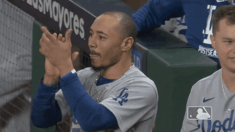 Mookie Betts Clapping GIF